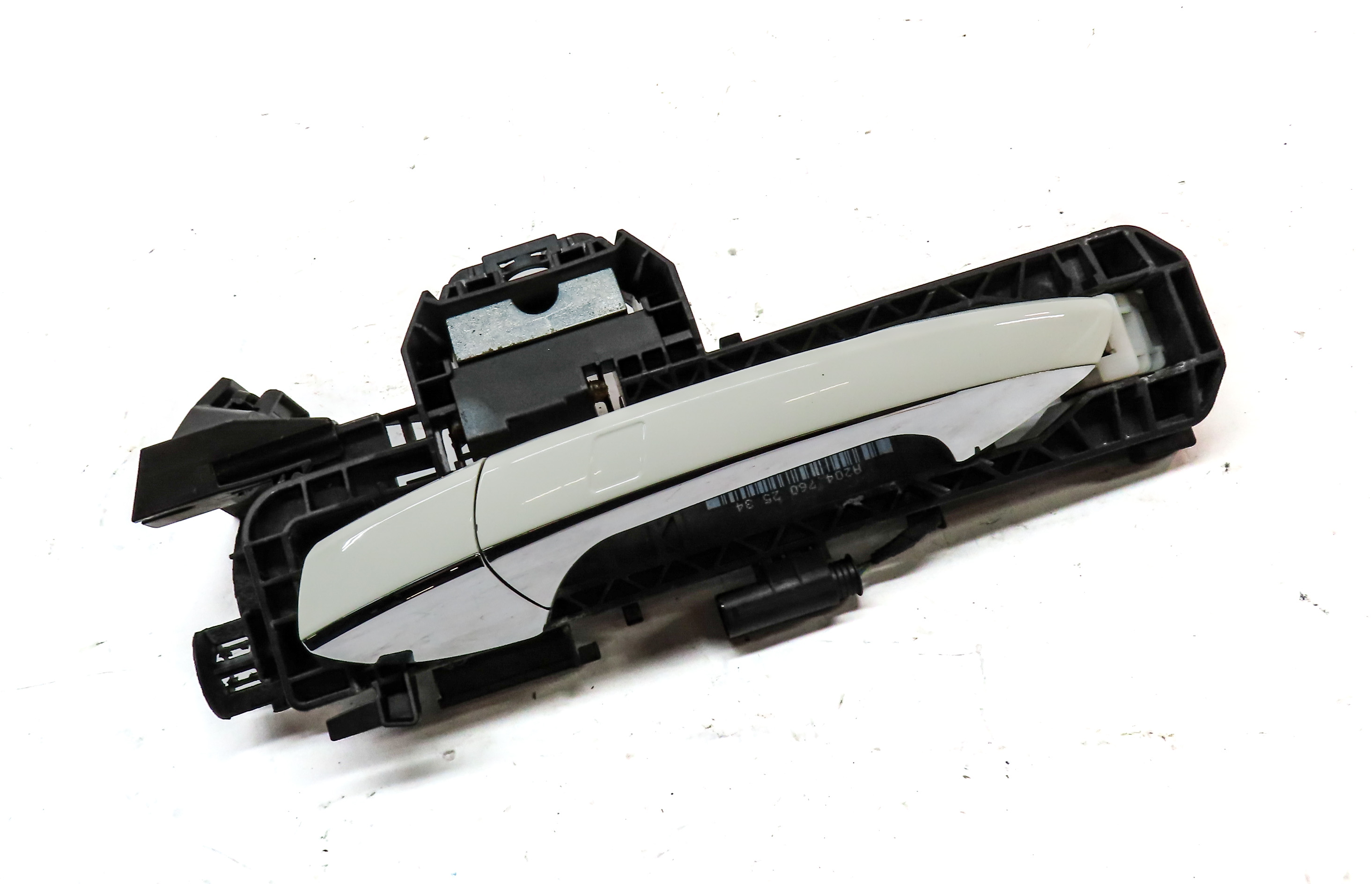 13-16 MERCEDES GL350 GL450 GL550 ML350 REAR LEFT KEYLESS DOOR HANDLE (White) — exact item pictured
